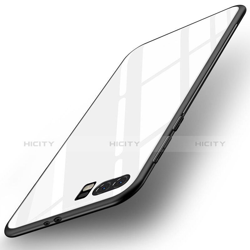 Carcasa Bumper Funda Silicona Espejo para Huawei P10 Plus Blanco