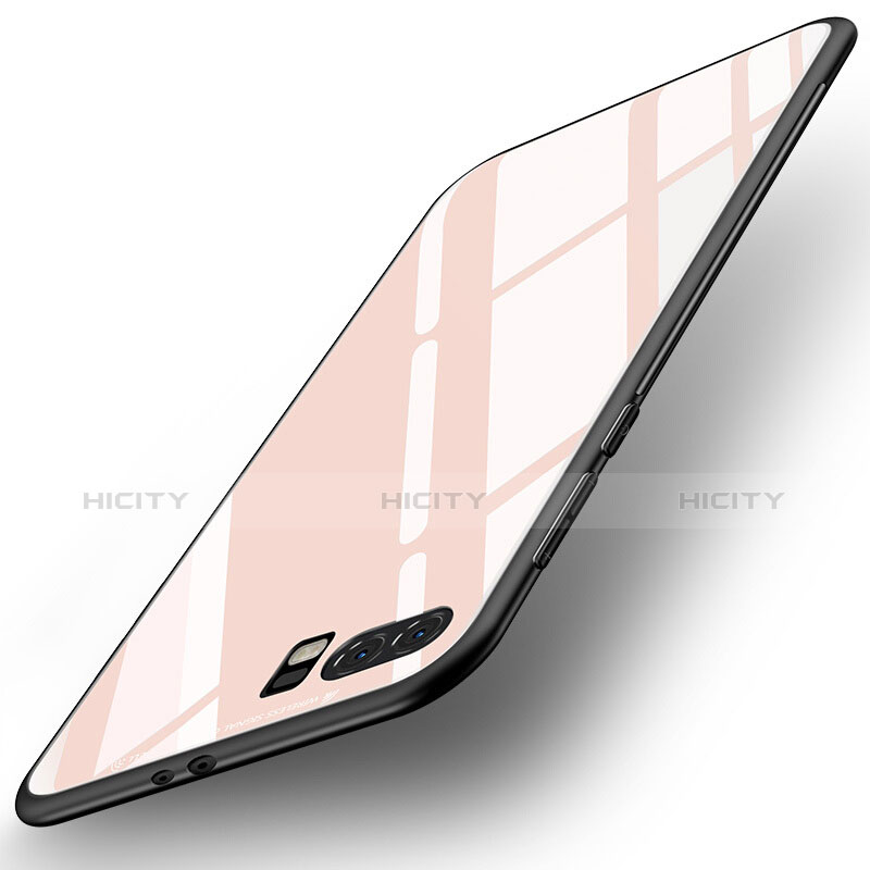 Carcasa Bumper Funda Silicona Espejo para Huawei P10 Plus Rosa