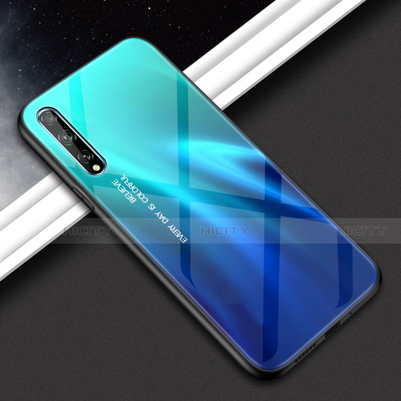 Carcasa Bumper Funda Silicona Espejo para Huawei Y8p