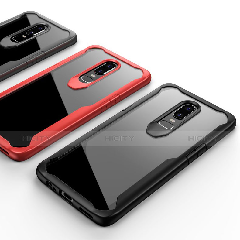 Carcasa Bumper Funda Silicona Espejo para OnePlus 6