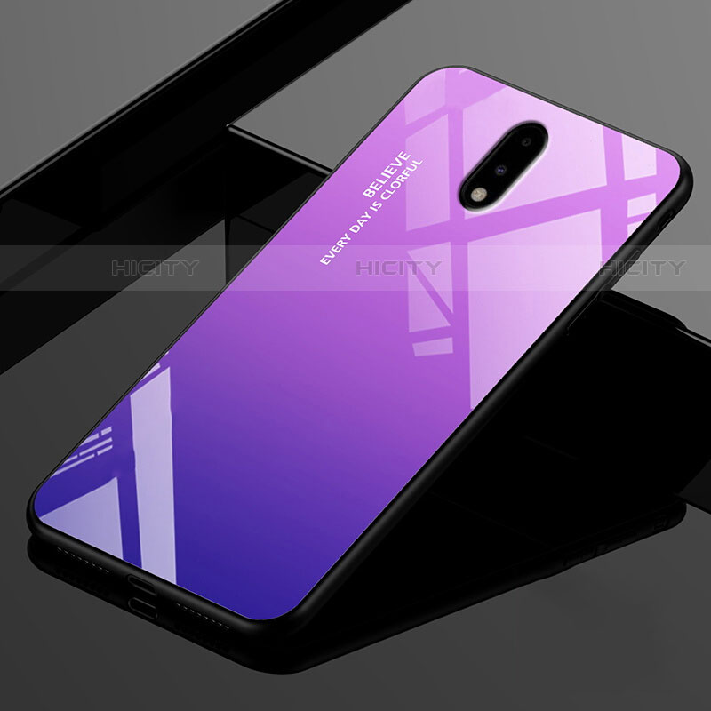 Carcasa Bumper Funda Silicona Espejo para OnePlus 7