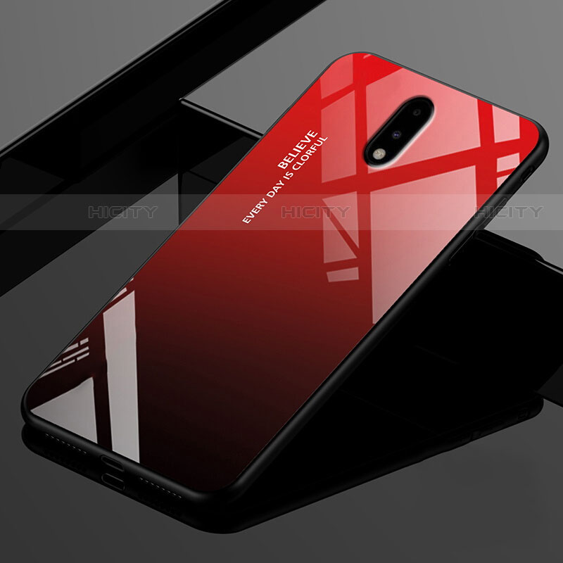 Carcasa Bumper Funda Silicona Espejo para OnePlus 7
