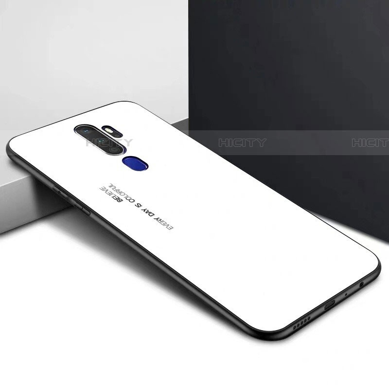 Carcasa Bumper Funda Silicona Espejo para Oppo A5 (2020)