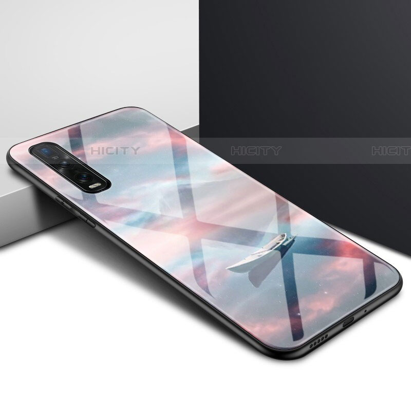 Carcasa Bumper Funda Silicona Espejo para Oppo Find X2 Pro