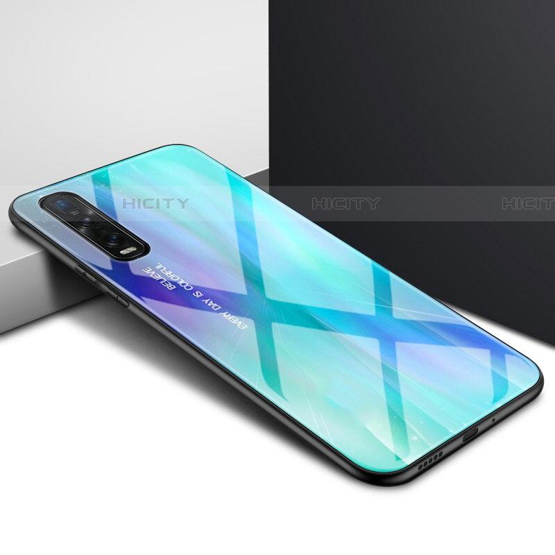 Carcasa Bumper Funda Silicona Espejo para Oppo Find X2 Pro