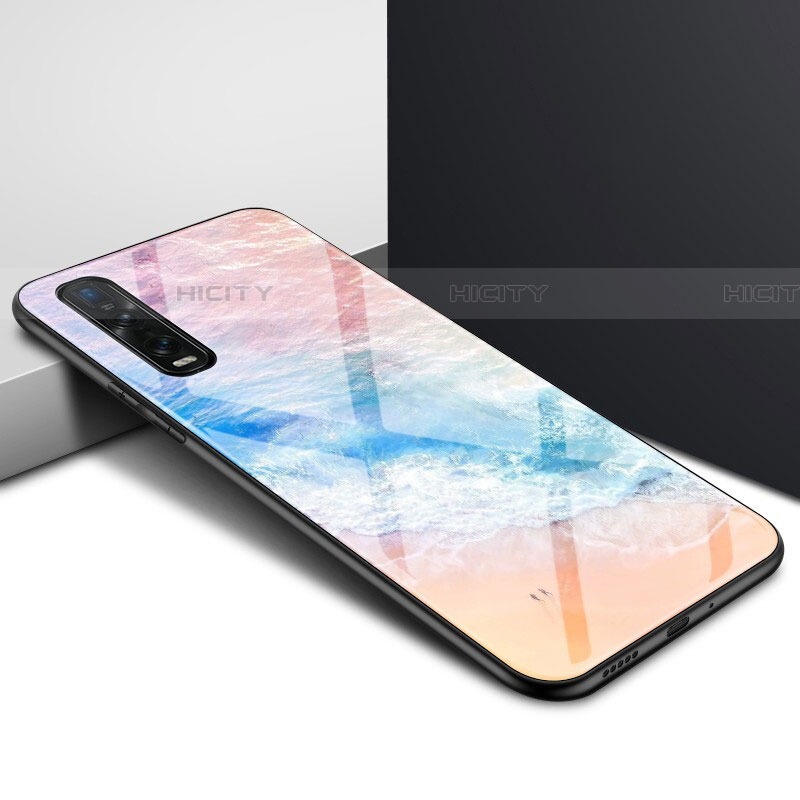 Carcasa Bumper Funda Silicona Espejo para Oppo Find X2 Pro Vistoso