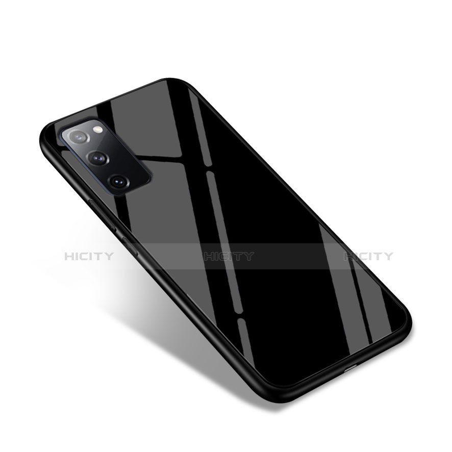 Carcasa Bumper Funda Silicona Espejo para Samsung Galaxy S20 FE ((2022)) 5G Negro