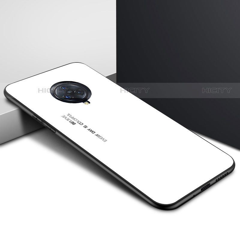 Carcasa Bumper Funda Silicona Espejo para Vivo Nex 3 Blanco