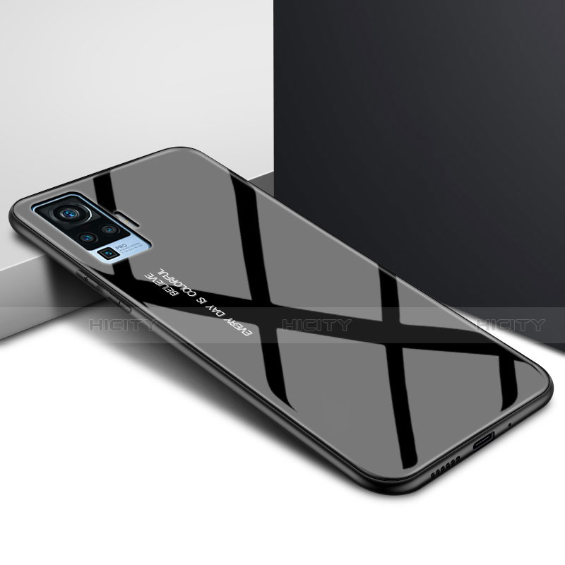 Carcasa Bumper Funda Silicona Espejo para Vivo X50 Pro 5G