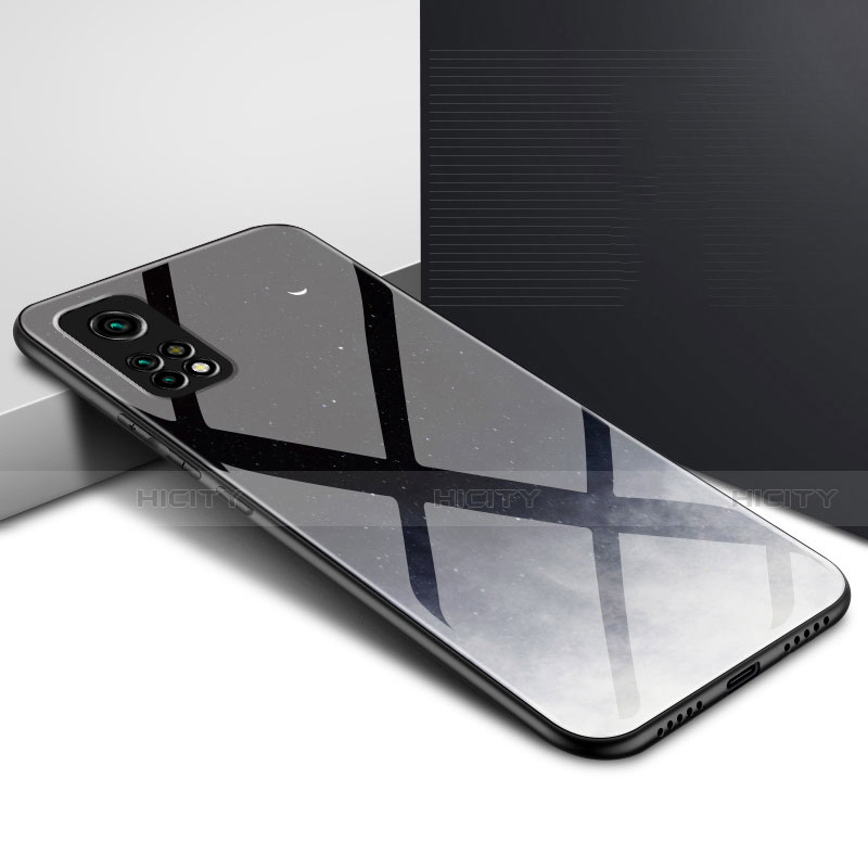 Carcasa Bumper Funda Silicona Espejo para Xiaomi Mi 10T 5G Negro