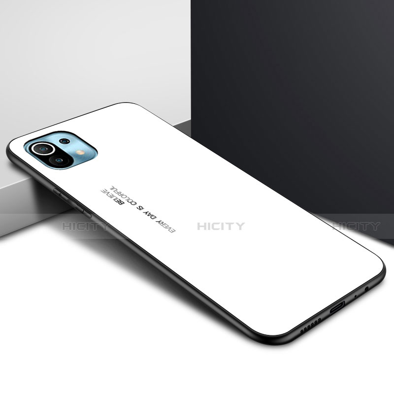 Carcasa Bumper Funda Silicona Espejo para Xiaomi Mi 11 5G