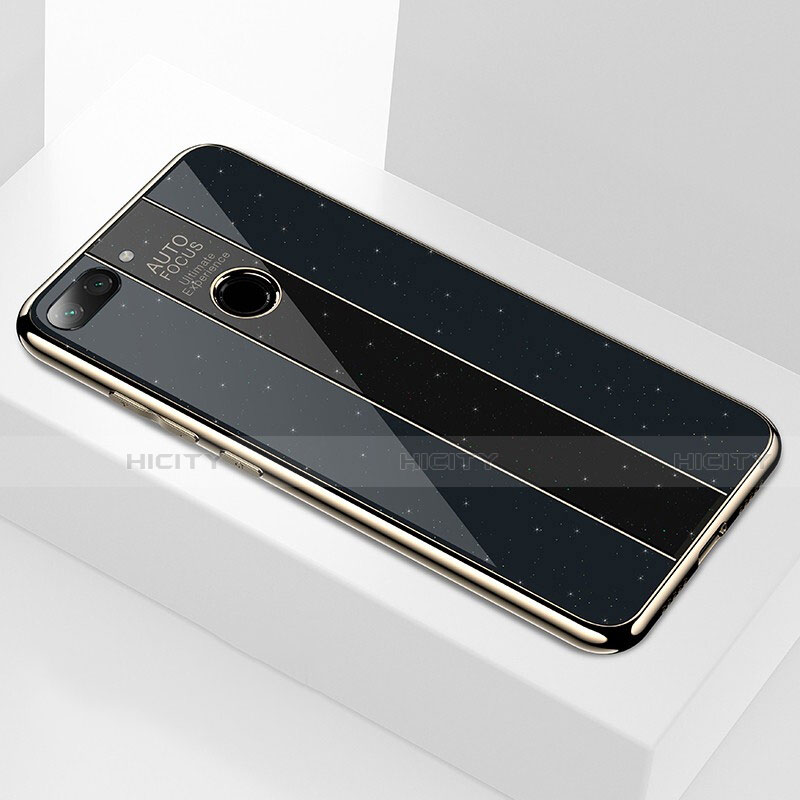 Carcasa Bumper Funda Silicona Espejo para Xiaomi Mi 8 Lite Negro