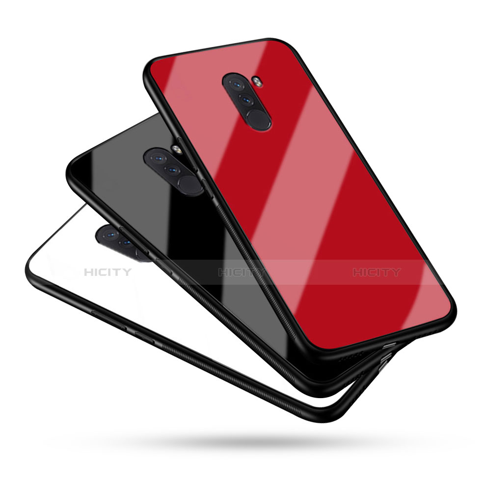 Carcasa Bumper Funda Silicona Espejo para Xiaomi Pocophone F1