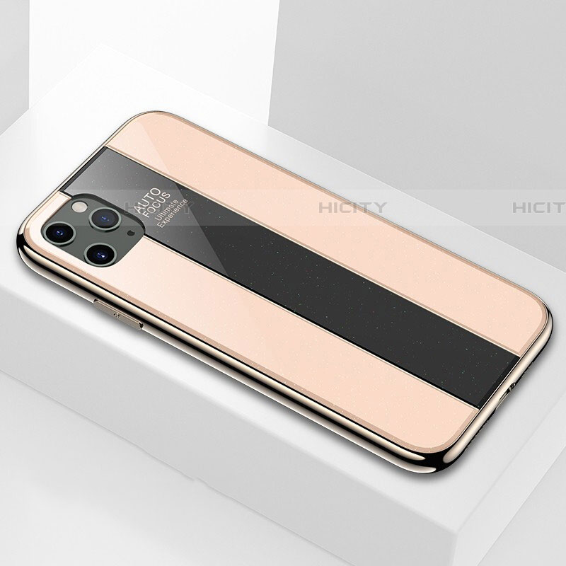 Carcasa Bumper Funda Silicona Espejo T01 para Apple iPhone 11 Pro Max Oro