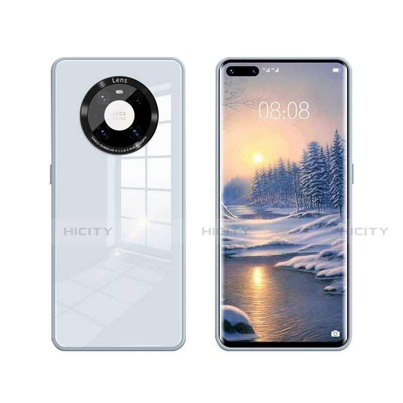 Carcasa Bumper Funda Silicona Espejo T01 para Huawei Mate 40 Pro