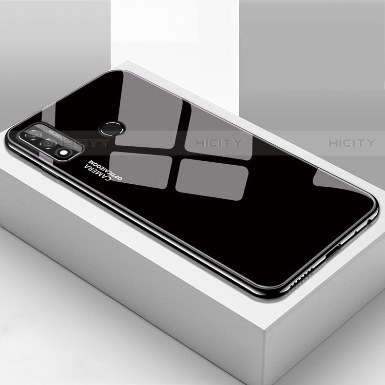 Carcasa Bumper Funda Silicona Espejo T01 para Huawei P Smart (2020) Negro