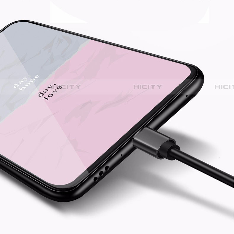 Carcasa Bumper Funda Silicona Espejo T01 para OnePlus 7T