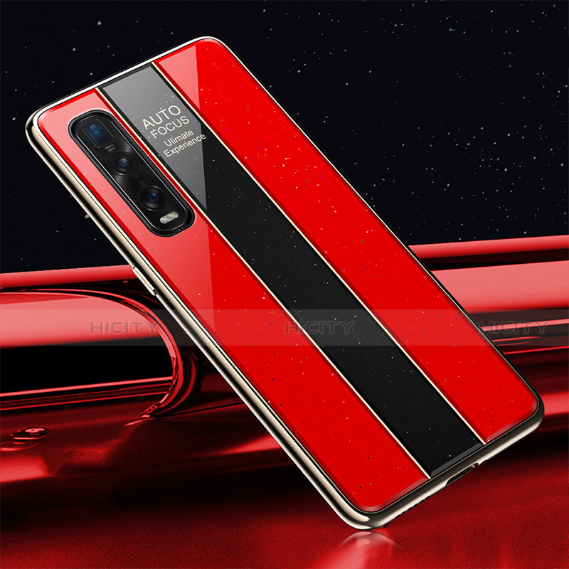 Carcasa Bumper Funda Silicona Espejo T01 para Oppo Find X2 Pro