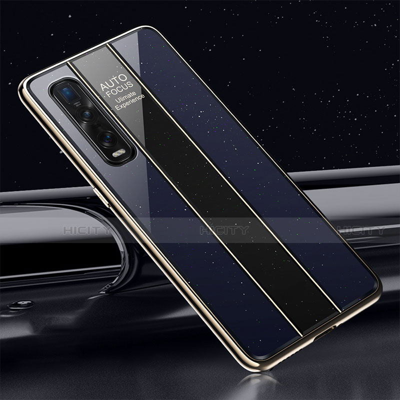 Carcasa Bumper Funda Silicona Espejo T01 para Oppo Find X2 Pro