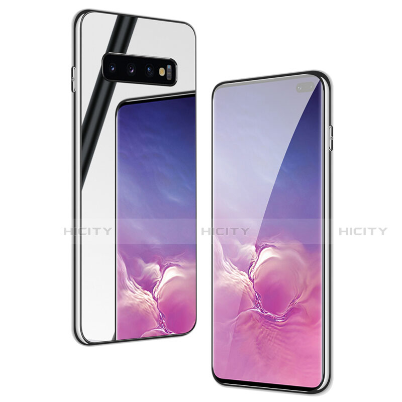 Carcasa Bumper Funda Silicona Espejo T01 para Samsung Galaxy S10 Plus