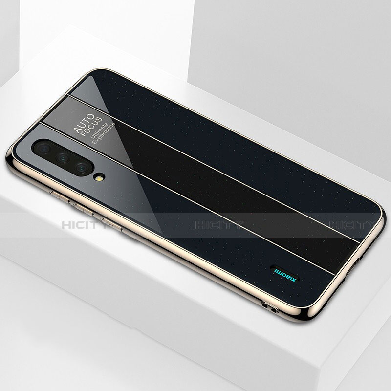 Carcasa Bumper Funda Silicona Espejo T01 para Xiaomi Mi A3 Negro