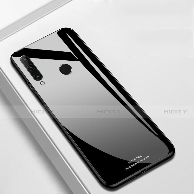 Carcasa Bumper Funda Silicona Espejo T03 para Huawei Honor 20 Lite Negro