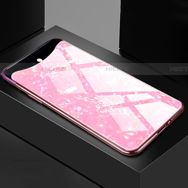 Carcasa Bumper Funda Silicona Espejo T03 para Oppo Find X