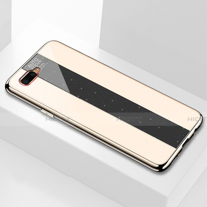 Carcasa Bumper Funda Silicona Espejo T04 para Oppo R17 Neo