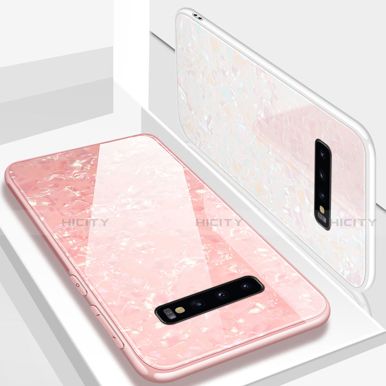 Carcasa Bumper Funda Silicona Espejo U01 para Samsung Galaxy S10 5G