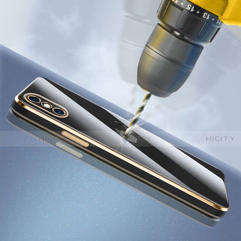 Carcasa Bumper Funda Silicona Lujo Transparente Espejo para Apple iPhone XR