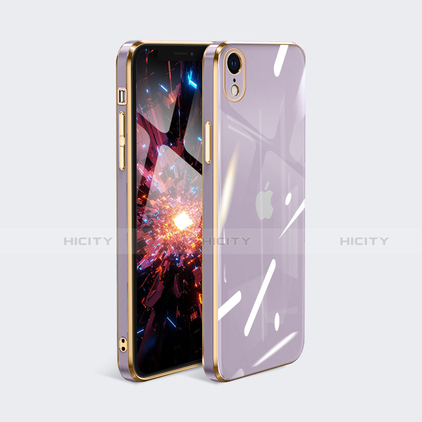 Carcasa Bumper Funda Silicona Lujo Transparente Espejo para Apple iPhone XR