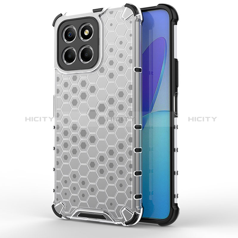 Carcasa Bumper Funda Silicona Transparente 360 Grados AM1 para Huawei Honor  70 Lite 5G Azul