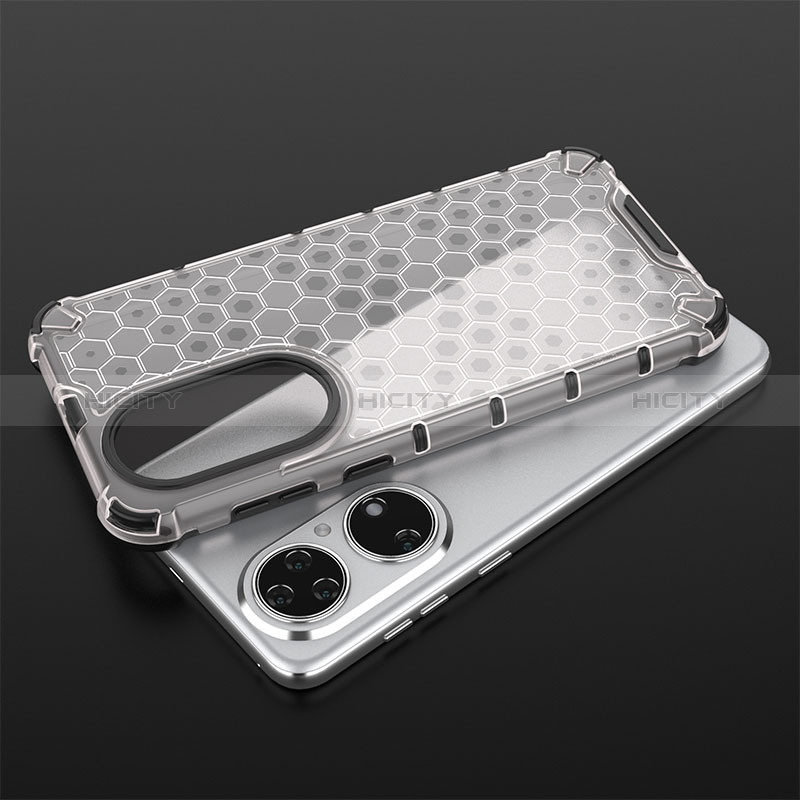 Carcasa Bumper Funda Silicona Transparente 360 Grados AM1 para Huawei P50 Pro