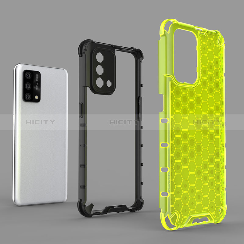 Carcasa Bumper Funda Silicona Transparente 360 Grados AM1 para Oppo A95 4G