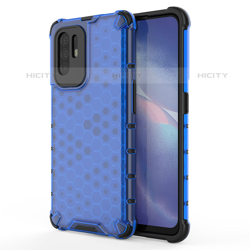 Carcasa Bumper Funda Silicona Transparente 360 Grados AM1 para Oppo A95 5G