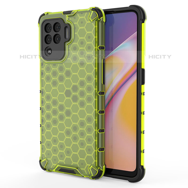 Carcasa Bumper Funda Silicona Transparente 360 Grados AM1 para Oppo F19 Pro