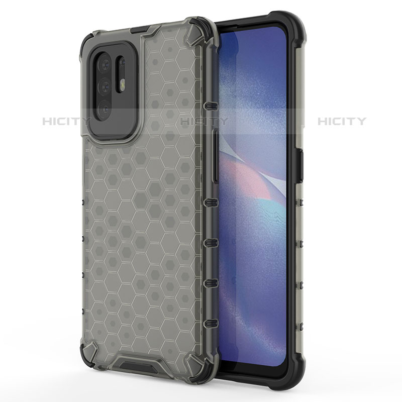 Carcasa Bumper Funda Silicona Transparente 360 Grados AM1 para Oppo F19 Pro+ Plus 5G