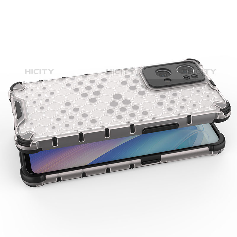 Carcasa Bumper Funda Silicona Transparente 360 Grados AM1 para Oppo Reno7 Pro 5G