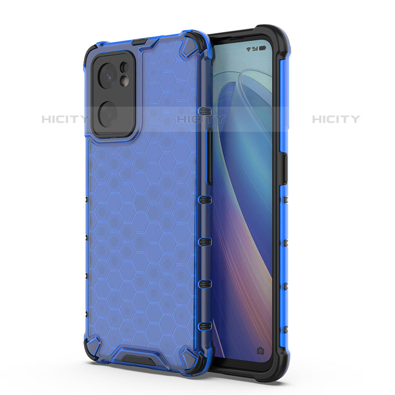 Carcasa Bumper Funda Silicona Transparente 360 Grados AM1 para Oppo Reno7 SE 5G