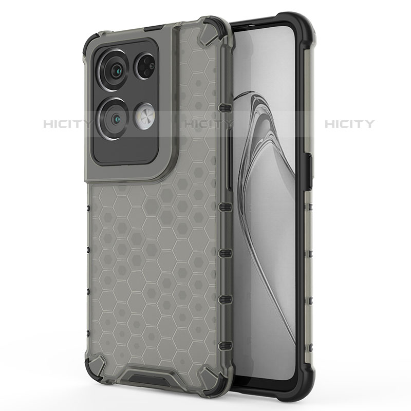 Carcasa Bumper Funda Silicona Transparente 360 Grados AM1 para Oppo Reno8 Pro+ Plus 5G