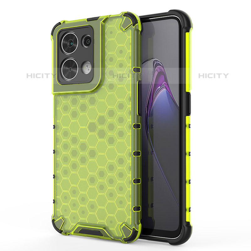 Carcasa Bumper Funda Silicona Transparente 360 Grados AM1 para Oppo Reno9 Pro 5G