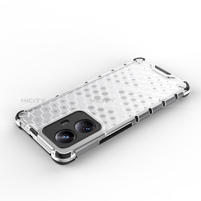 Carcasa Bumper Funda Silicona Transparente 360 Grados AM1 para Realme 10 Pro+ Plus 5G