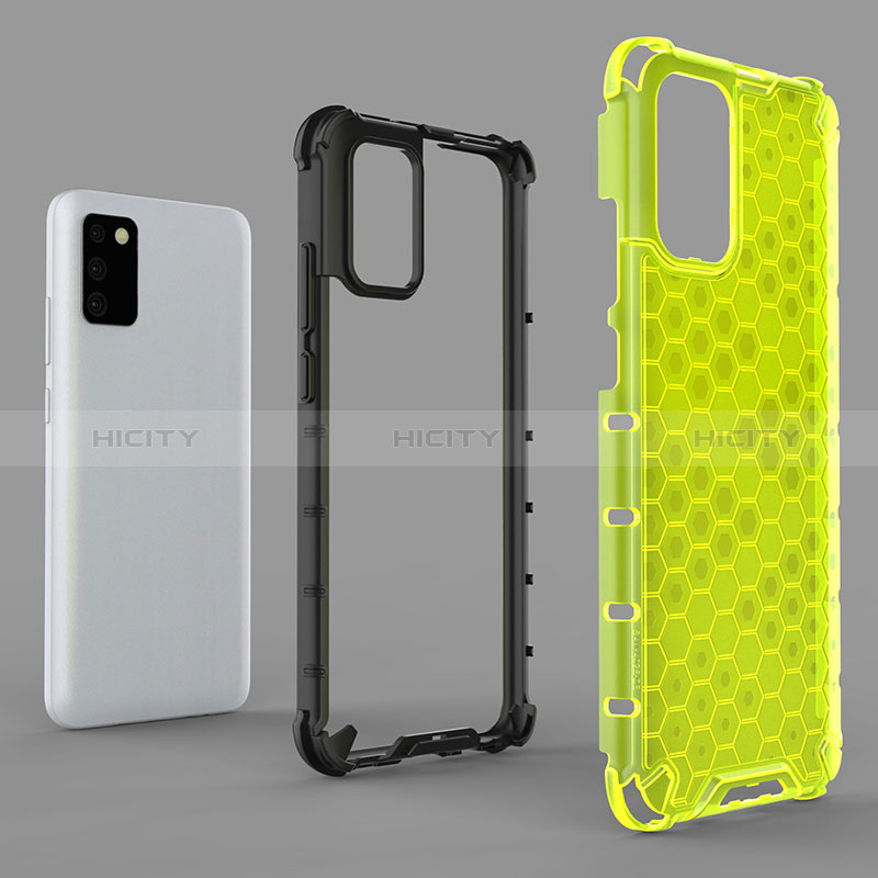 Carcasa Bumper Funda Silicona Transparente 360 Grados AM1 para Samsung Galaxy A02s