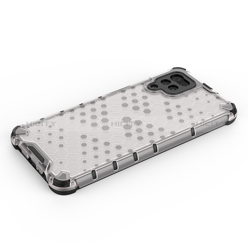 Carcasa Bumper Funda Silicona Transparente 360 Grados AM1 para Samsung Galaxy A12