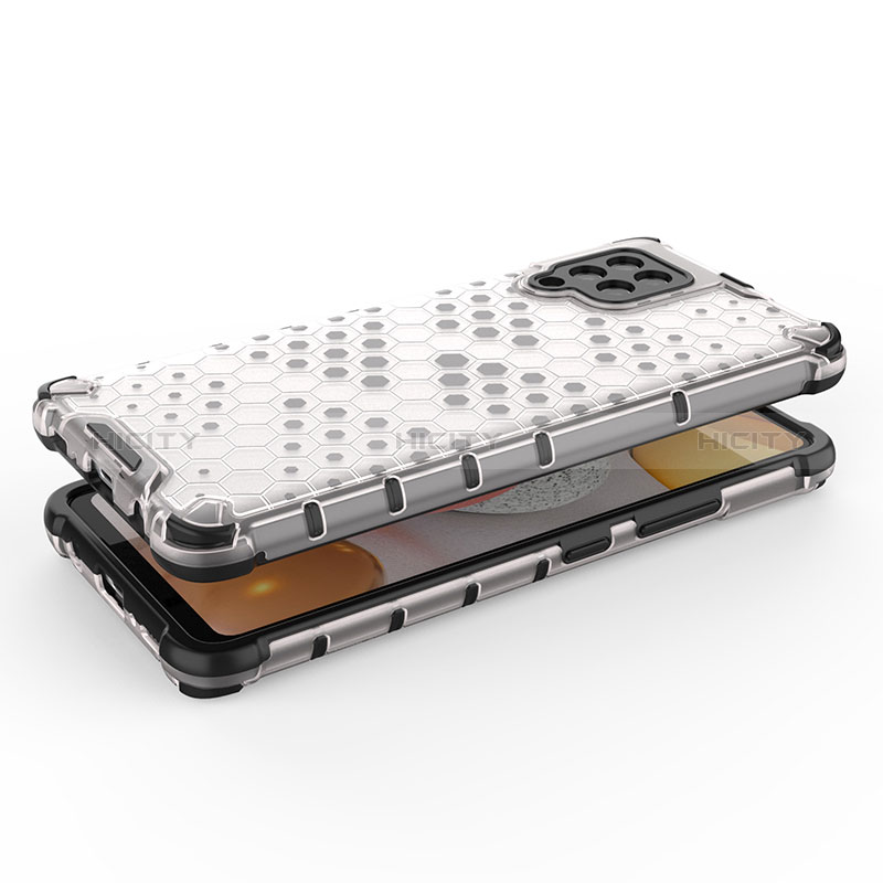 Carcasa Bumper Funda Silicona Transparente 360 Grados AM1 para Samsung Galaxy A42 5G