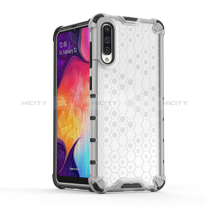 Carcasa Bumper Funda Silicona Transparente 360 Grados AM1 para Samsung Galaxy A50S