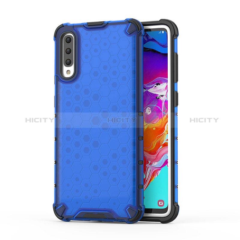 Carcasa Bumper Funda Silicona Transparente 360 Grados AM1 para Samsung Galaxy A70