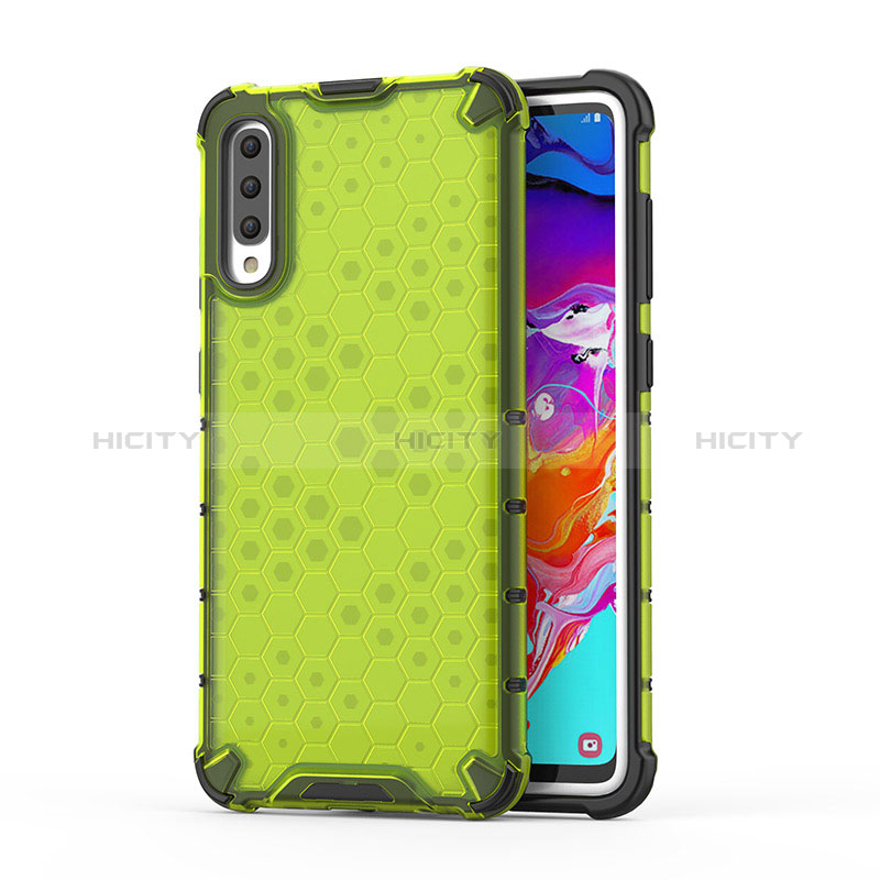 Carcasa Bumper Funda Silicona Transparente 360 Grados AM1 para Samsung Galaxy A70