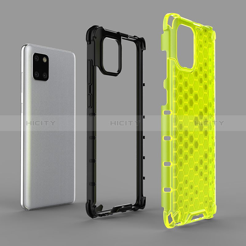 Carcasa Bumper Funda Silicona Transparente 360 Grados AM1 para Samsung Galaxy A81