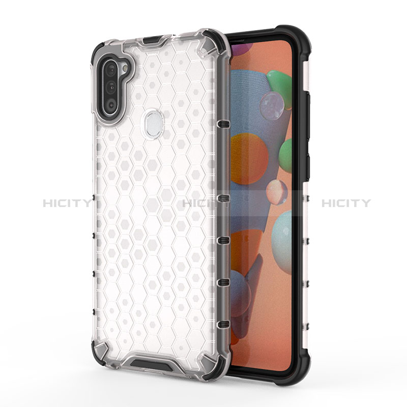 Carcasa Bumper Funda Silicona Transparente 360 Grados AM1 para Samsung Galaxy M11